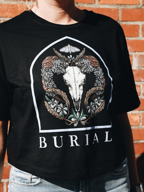 Grace Ram Skull Crop