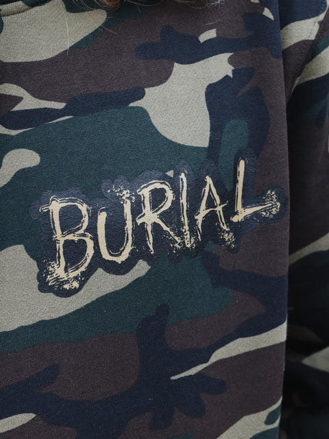 Skull Camo Pullover Hoodie