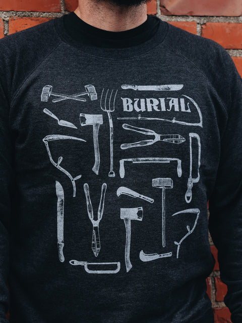 Grey Tool Crewneck