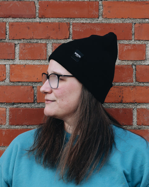 Black Beanie w/Tag