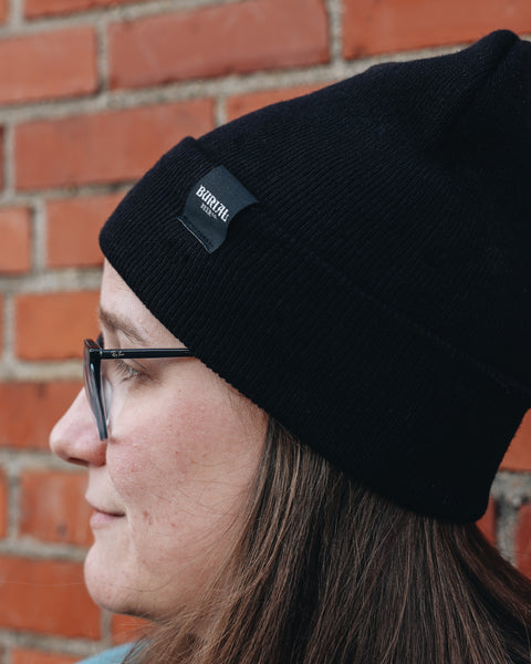 Black Beanie w/Tag