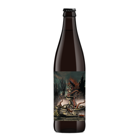 Death and the Miser Wine Barrel-Aged Red Sour Ale with Balaton and Black Cherries (ALTAR OF ACID No 1)