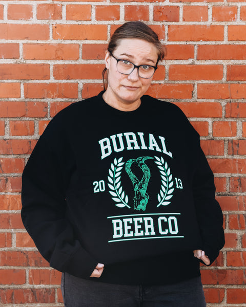 Black Horn Collegiate Crewneck