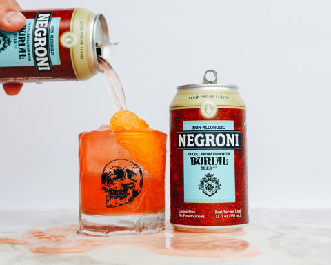 Burial X Devil's Foot NA Negroni