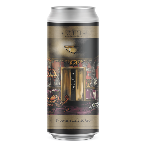 Nowhere Left to Go Quadruple India Pale Ale (Burnpile 2025 Collaboration with Monkish Brewing)