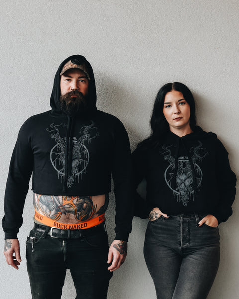 Abyss Crop Hoodie