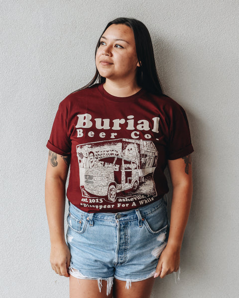 South Slope Dive Bar Tee Maroon