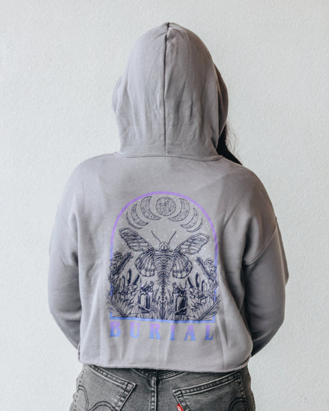 Darkest Hour Crop Hoodie