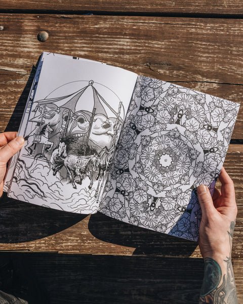 Burial Coloring Book