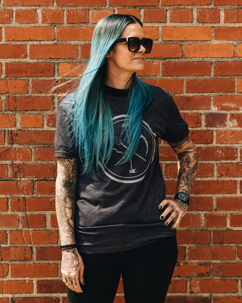 Charcoal Toolcrest Tee