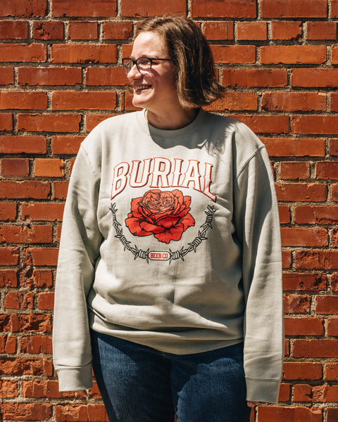 Sage Rose Collegiate Crewneck