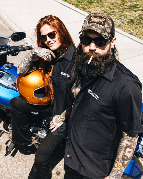 Burial Work Shirt *Please consult sizing chart before ordering*