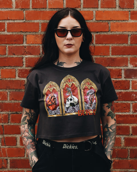 Exquisite Awakening Crop Tee
