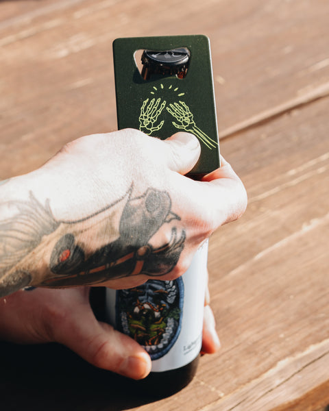 Green Bottle Opener