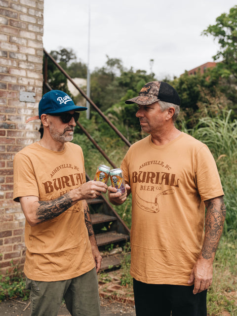 Asheville Logo Tee Deep Toast
