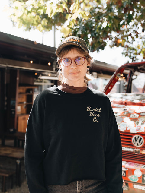 Passing Fields Crop Crewneck