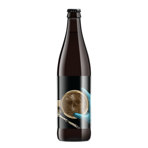 The Bottom of My Glass Be Nevermore Imperial Stout with Rum Barrel-Aged Vanilla, Toasted Pineapple, Toasted Banana, Toasted Coconut, Orange Zest, and Burial Skillet Coffee (Collaboration with Edmund's Oast)
