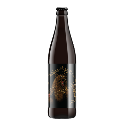 Adrift In The Endless Oblivion We Find Prosperity Nevertheless Bourbon Barrel-Aged Imperial Stout with Cocoa Nibs, Burial Griddle Blend Coffee, and Vanilla Bean (CLT 4th Anniversary Release)