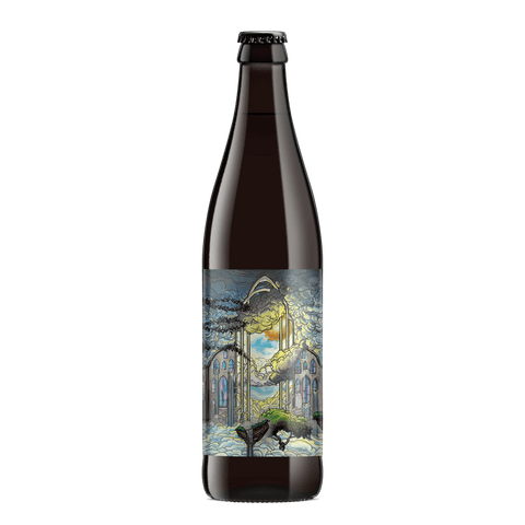 The Fortress of Immaculate Thought Barrel-Aged Golden Sour Ale with Blueberries