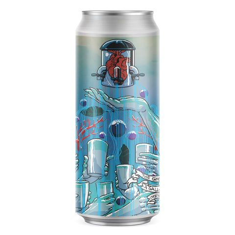 The Ghost Of A Gallant Salvation India Pale Ale with Guava, Passionfruit, and Orange Peel (Collaboration with Devil's Foot)