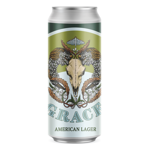 Grace American Lager (Collaboration with Noble Beast)