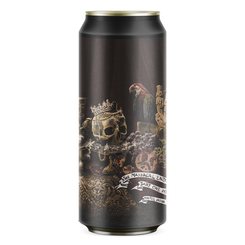 The Maniacal Ends That One Might Seek Triple India Pale Ale (Primavera DREAM CANDY Collaboration with Two Tides Brewing)