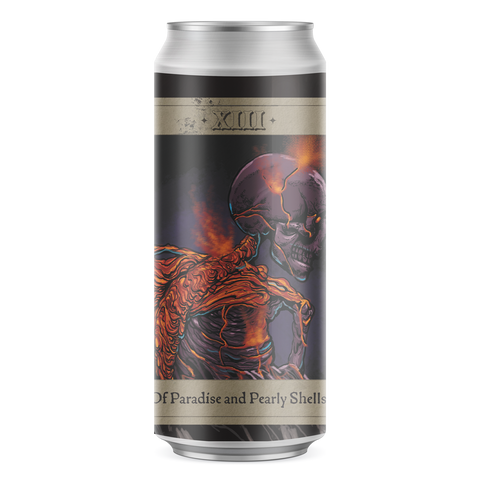 Of Paradise and Pearly Shells Double India Pale Ale (Burnpile 2025 Collaboration with Human People Beer)