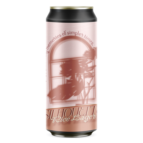 Silhouette Rice Lager (Collaboration with Nation of Language)