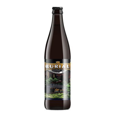 Vanish As The Vapors Disappear Imperial Stout Imperial Stout with Toasted Hazelnut, Vanilla Bean, Burial Coffee Beans, Rhubarb, Toasted Citrus Peels, Cocoa Nibs and Smoked Sea Salt (CLT 4th Anniversary Collaboration with Substrate)