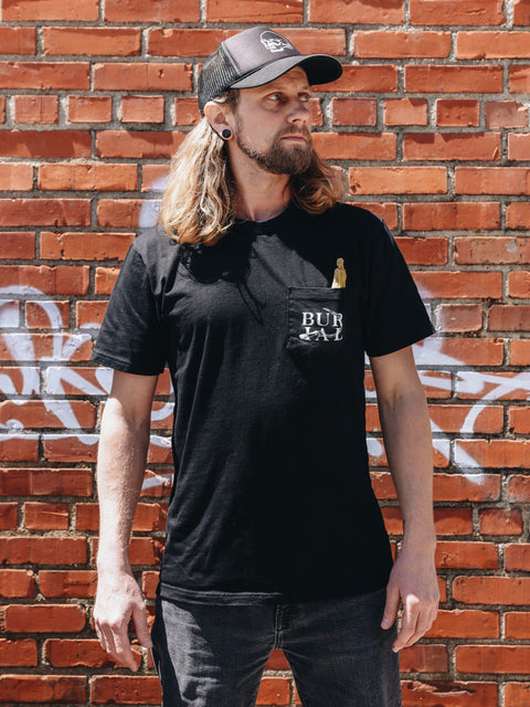 Sickle Logo Pocket Tee - Small Only