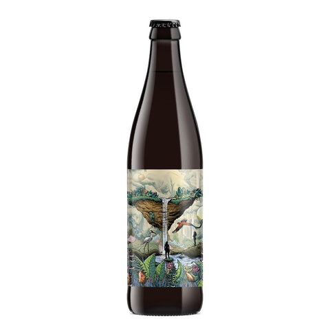 The Garden of Earthly Delights Barrel-Aged Golden Sour Ale Aged On Pink Guava, Allspice, Hibiscus, and Sliced Ginger